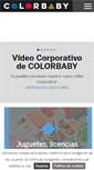 Mobile Screenshot of colorbaby.es