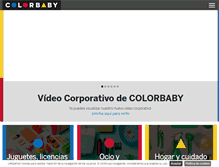 Tablet Screenshot of colorbaby.es